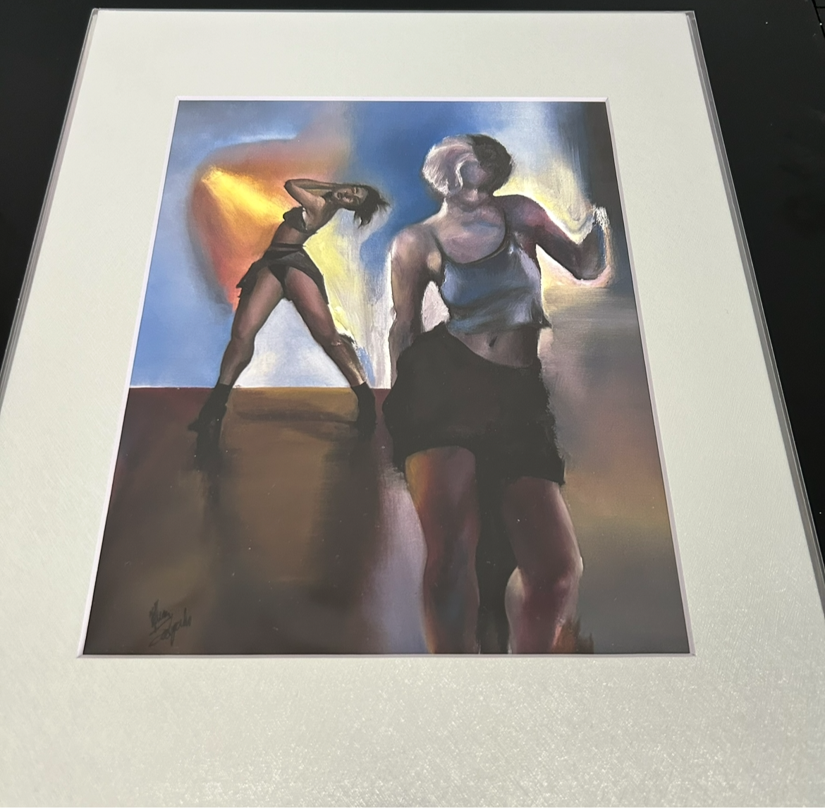 ‘Zoé et Lucie’ Print