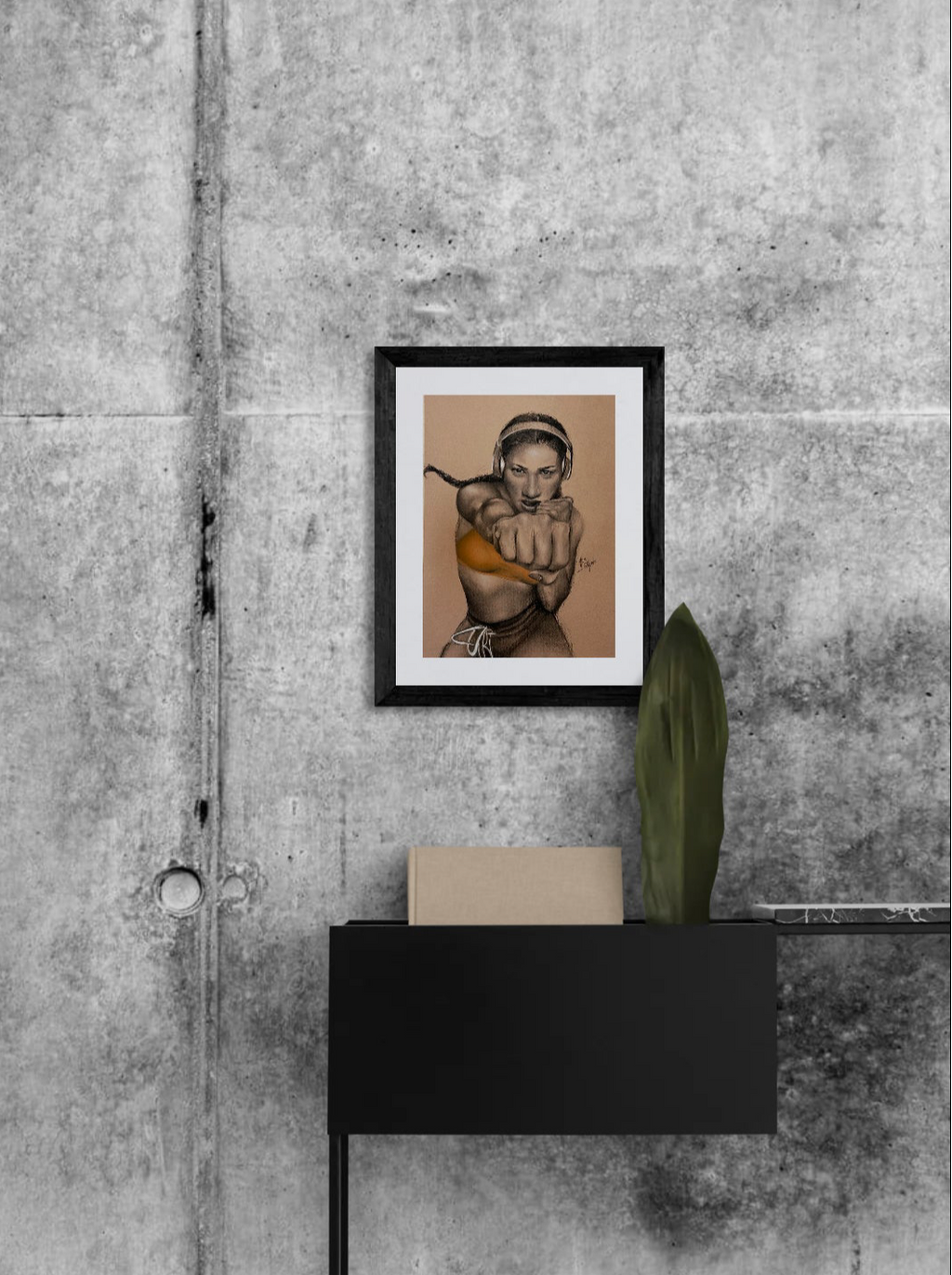 ‘Fighting’ Fine Art Print