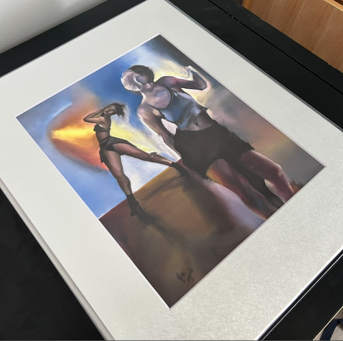 ‘Zoé et Lucie’ Print