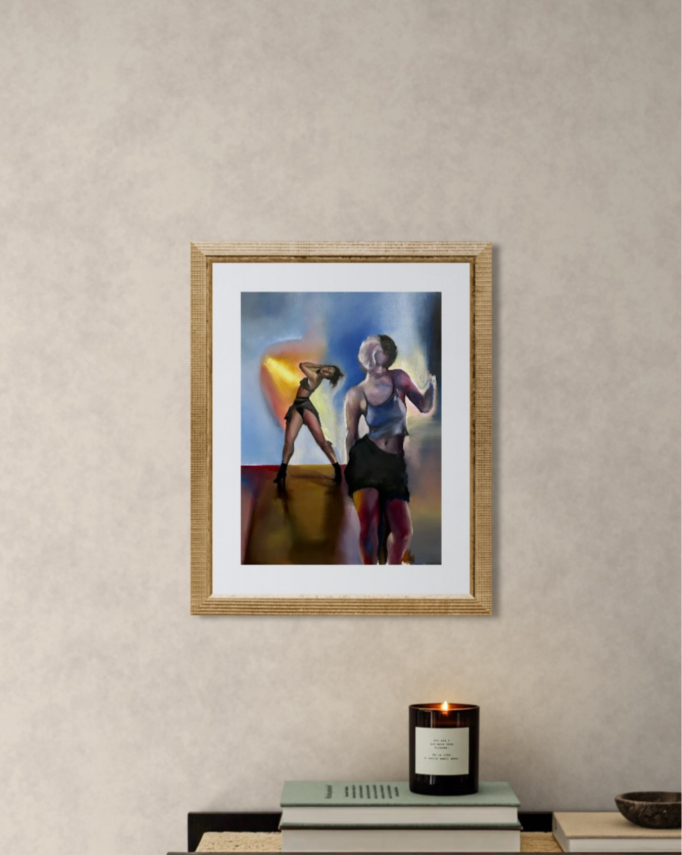 ‘Zoé et Lucie’ Print