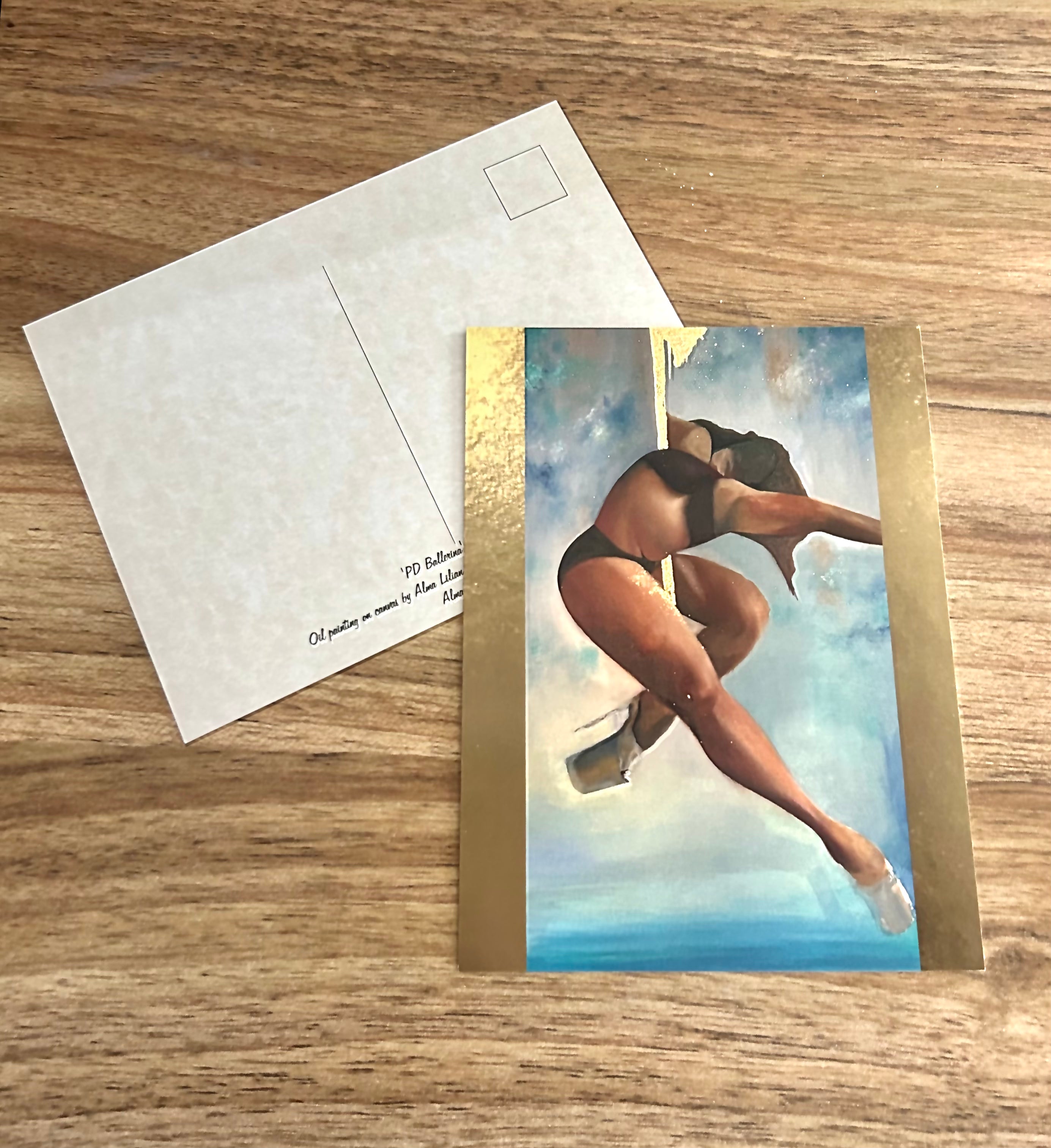 Postcard ‘PD Ballerina’