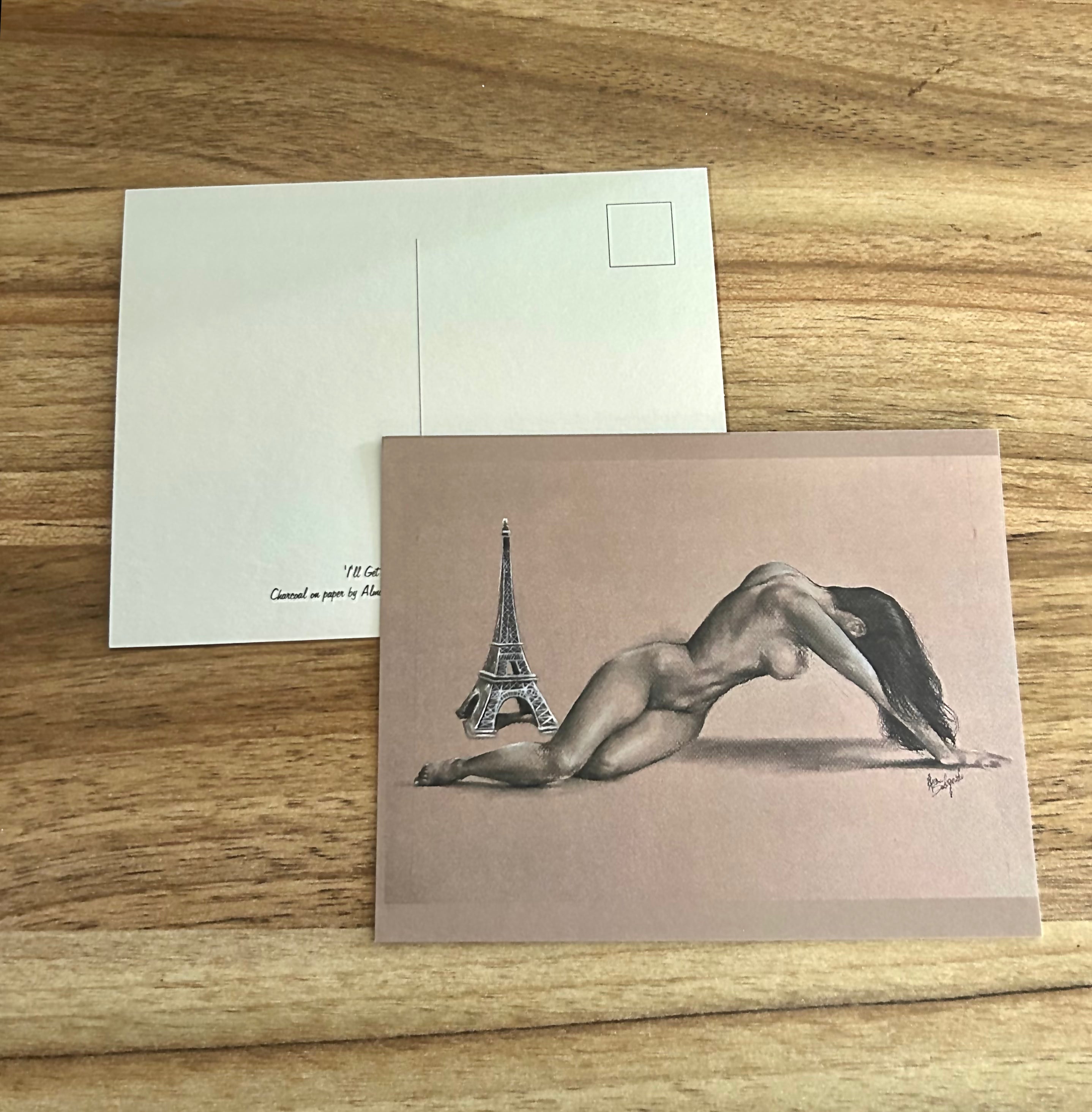 Postcard ‘I’ll Get There Crawling’
