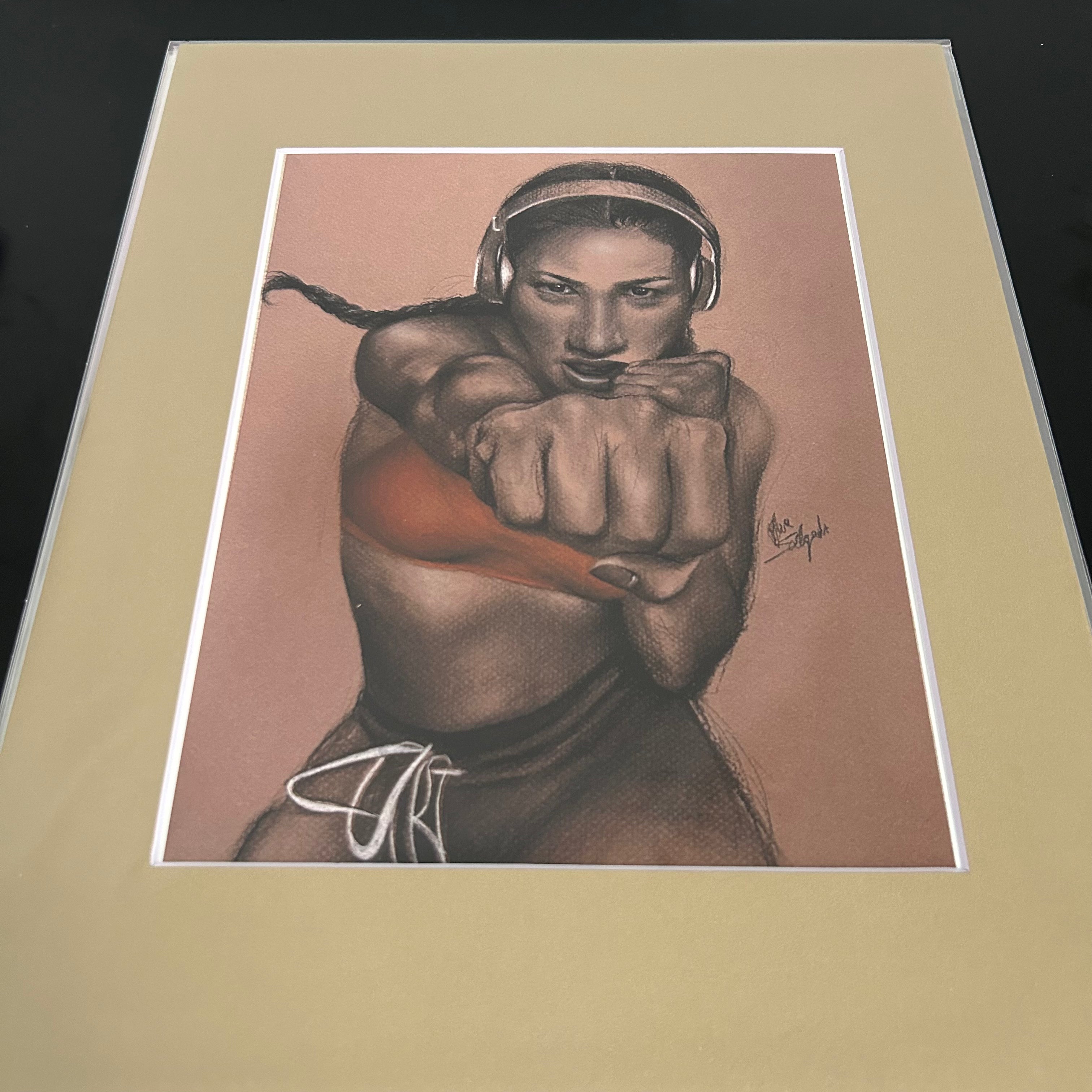 ‘Fighting’ Fine Art Print