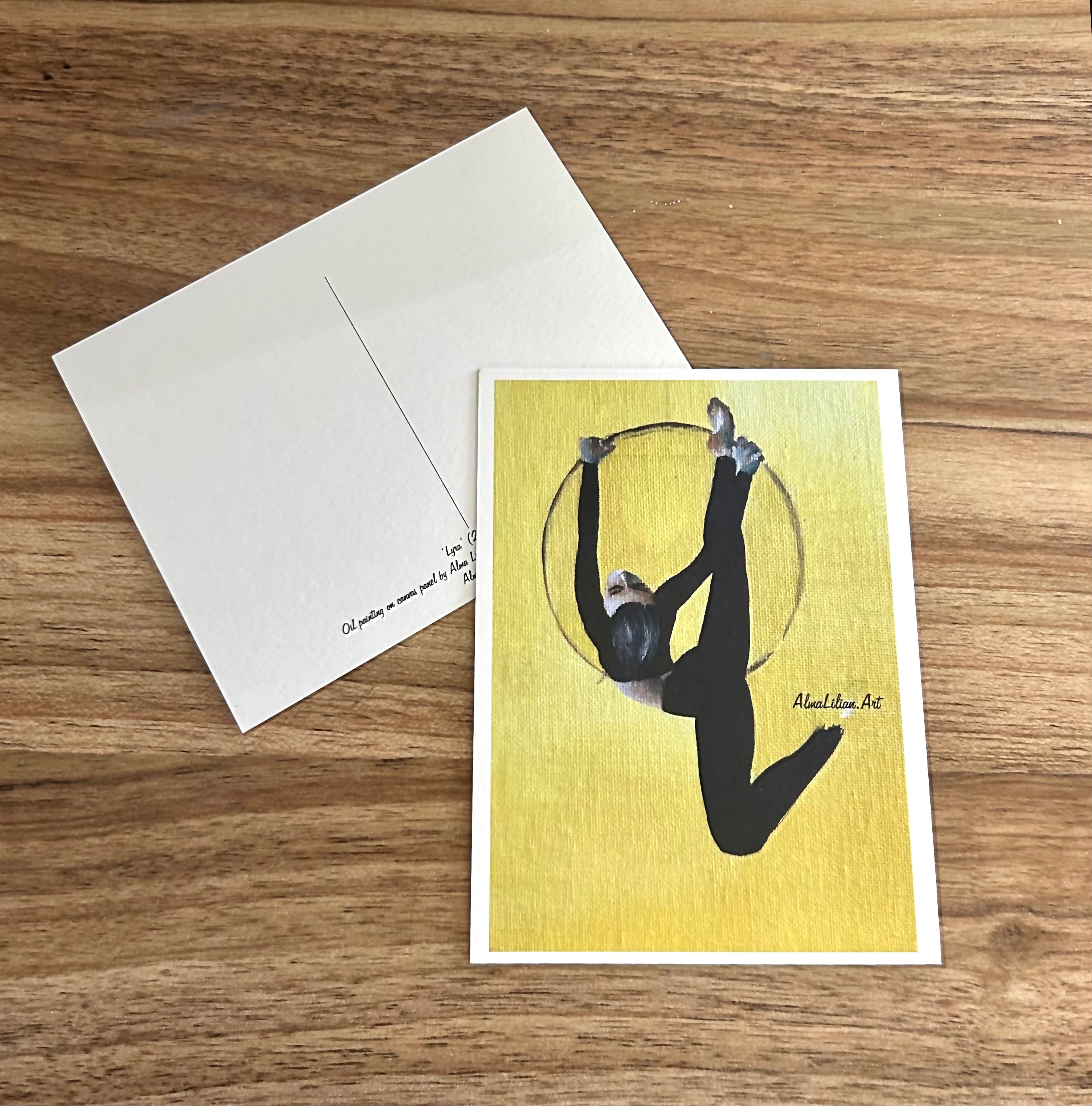 Postcard ‘LÝRA’