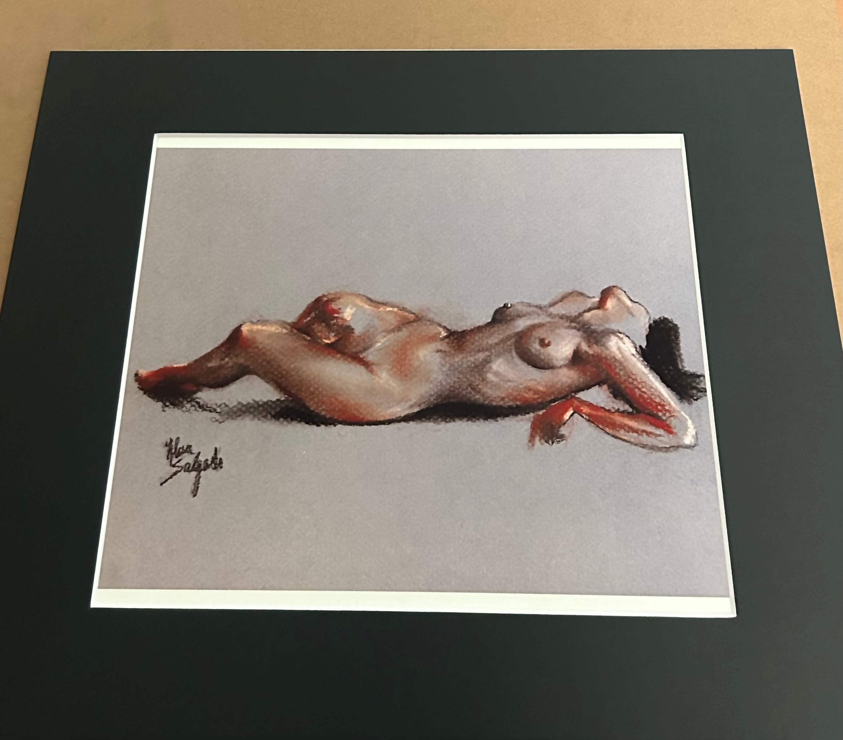 ‘Reclined’ Print