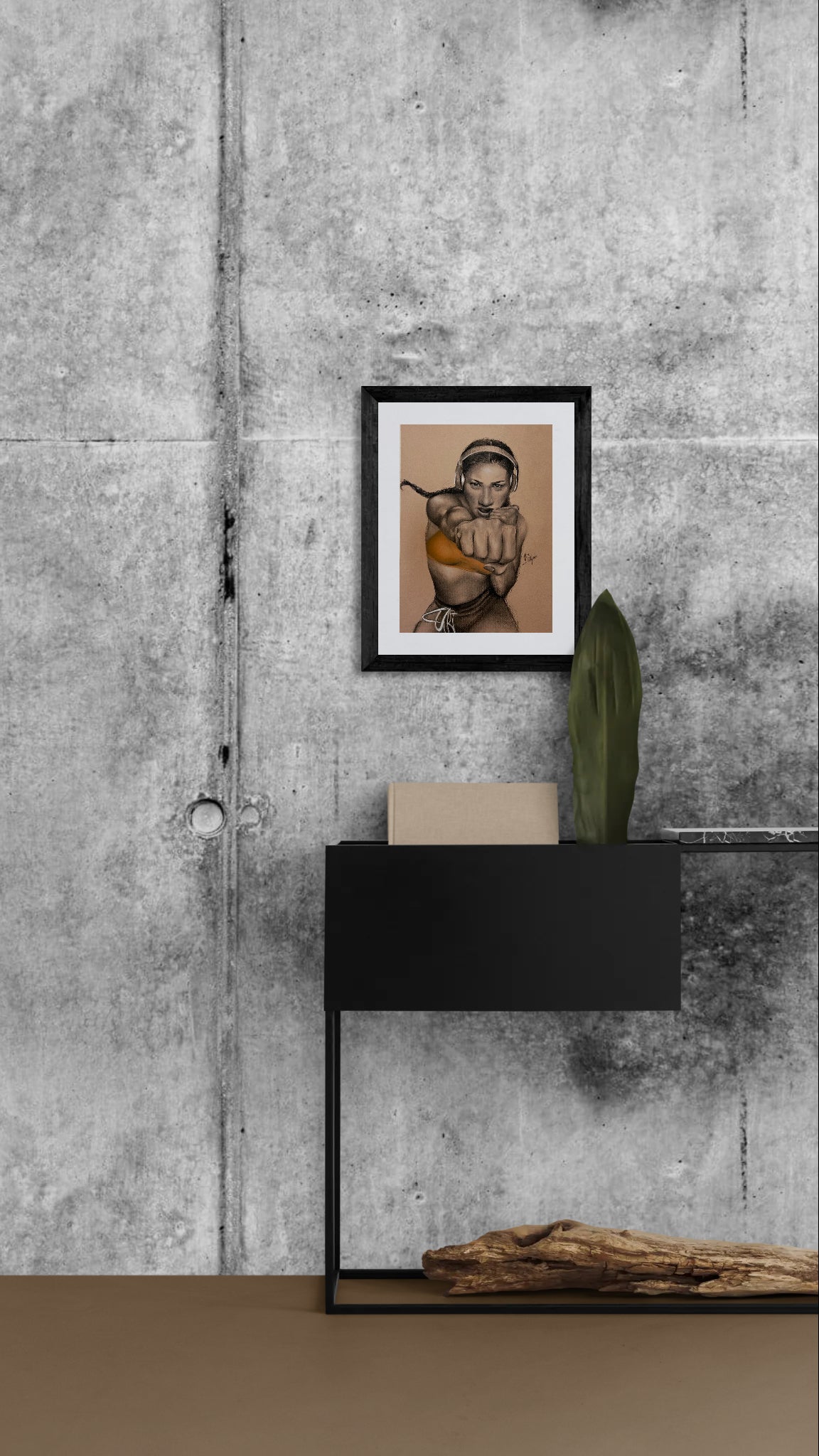 ‘Fighting’ Fine Art Print