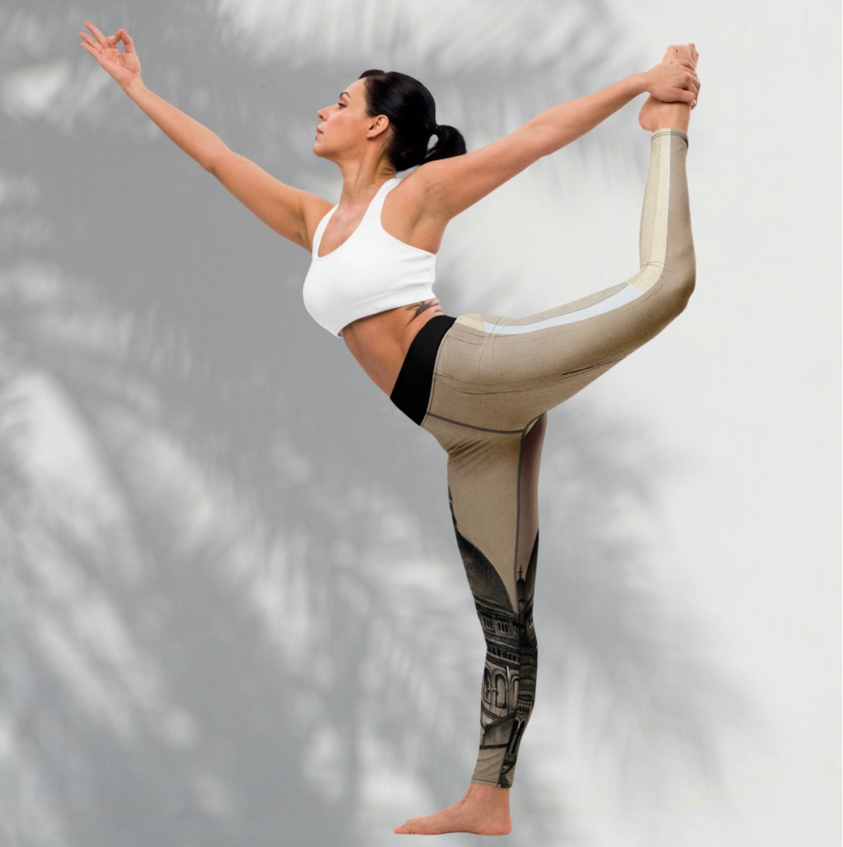 (Basilica Print) Yoga Leggings