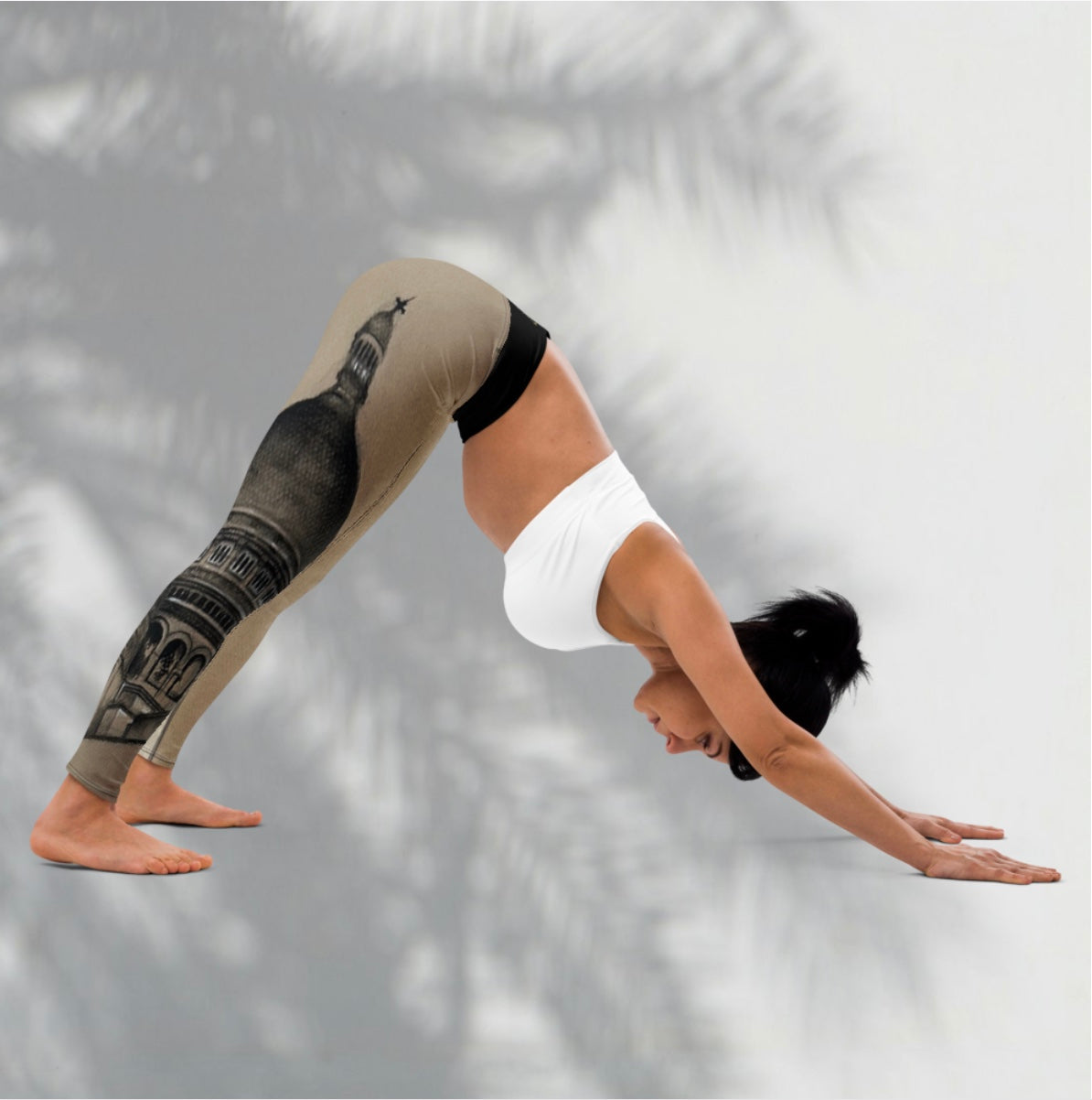 (Basilica Print) Yoga Leggings
