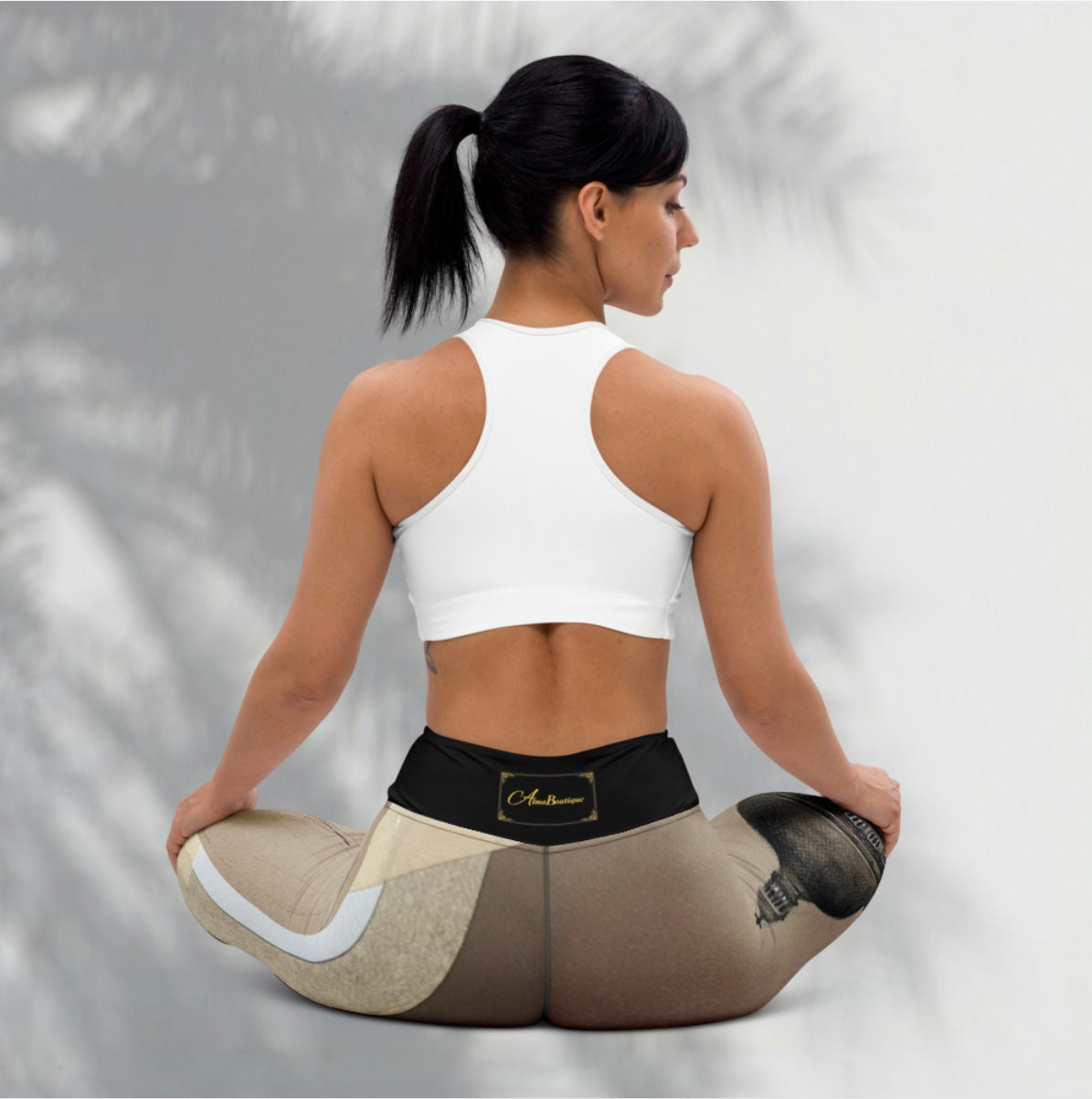 (Basilica Print) Yoga Leggings