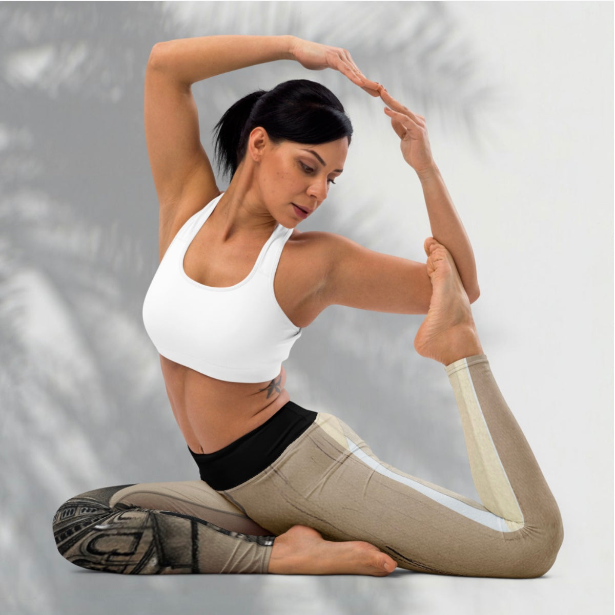 (Basilica Print) Yoga Leggings